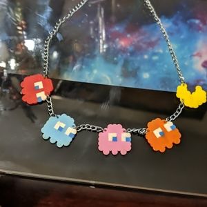 PAC Man Necklace video game lover gift